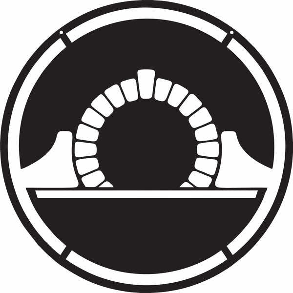 Moongate Metal Sign